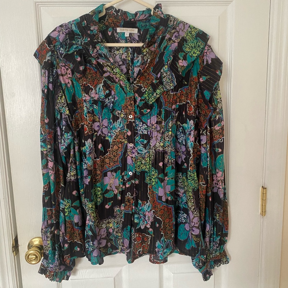 Love The Label blouse from Anthropologie